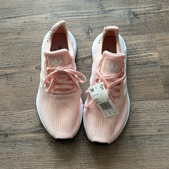 Adidas Swift Run Originals Women’s 9.5 Pink/white Slip Resistant B37681 NWT - Picture 5 of 10
